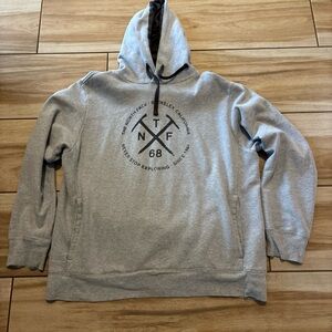 The North Face Light Gray Men's Hoodie